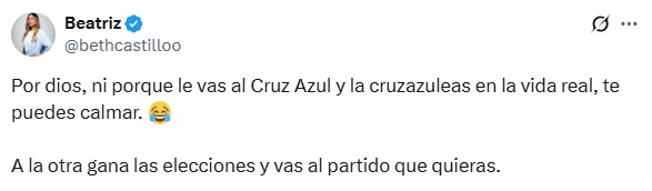 Xóchitl Gálvez Cruz Azul