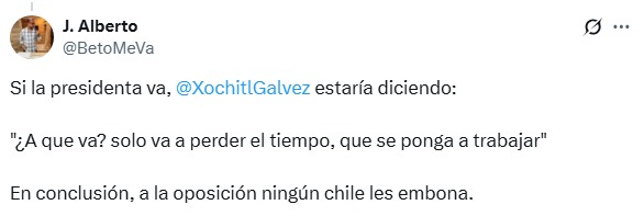 Xóchitl Gálvez respuestas