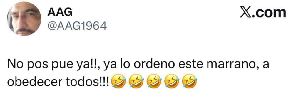 Ya lo ordenó