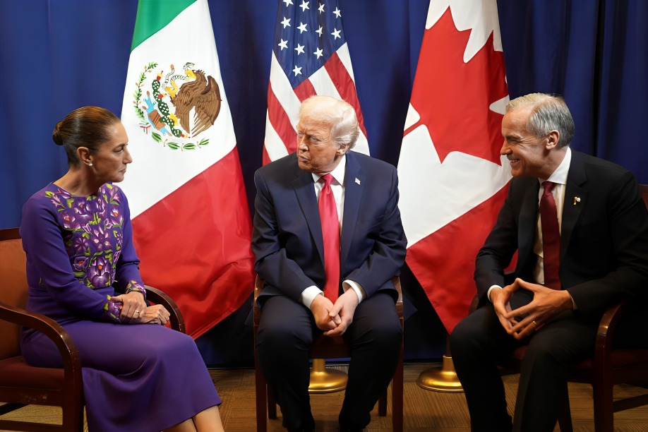 Así fue la reunión entre Sheinbaum y Trump