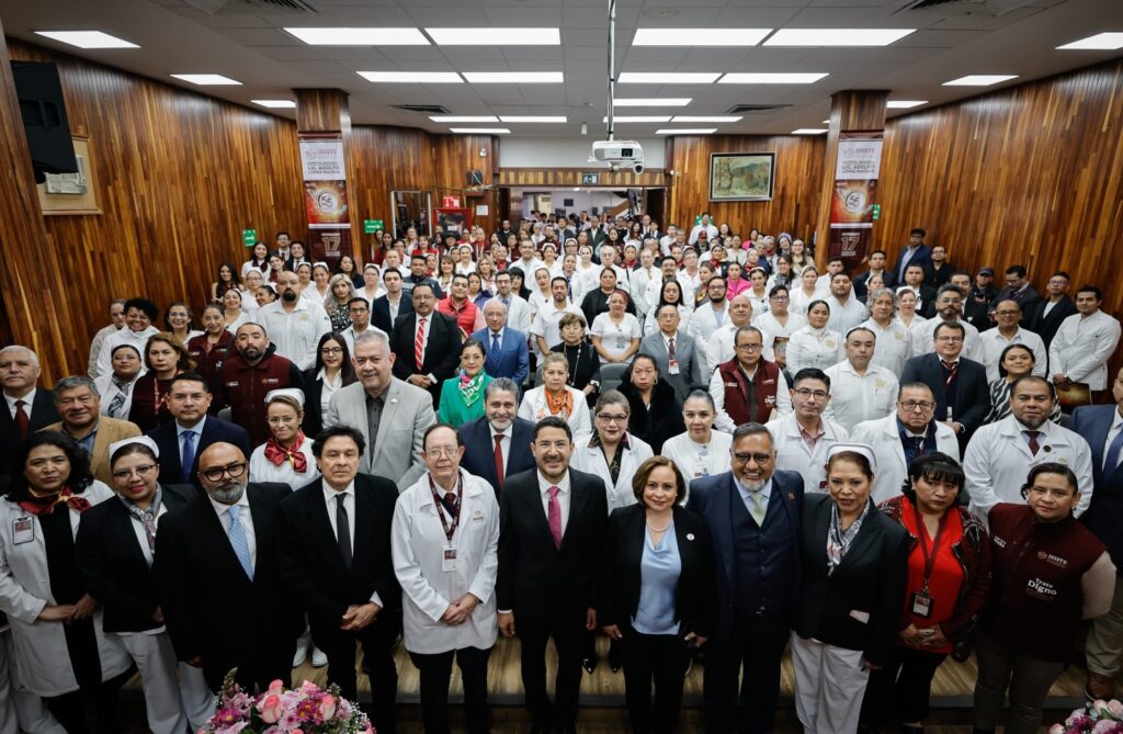 avances en el Issste Marti Batres