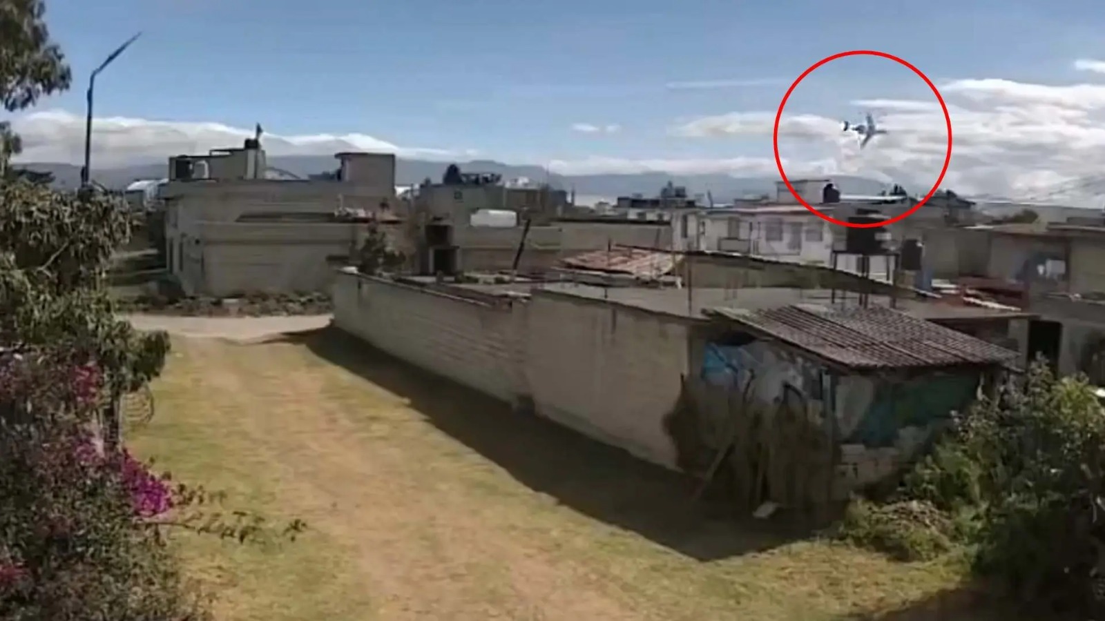 Avionazo en Toluca 