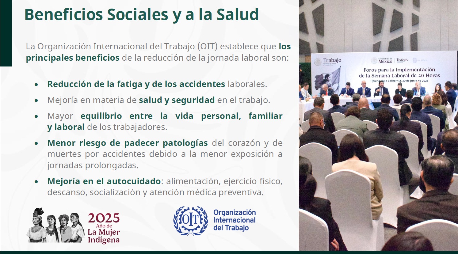 Beneficios jornada laboral