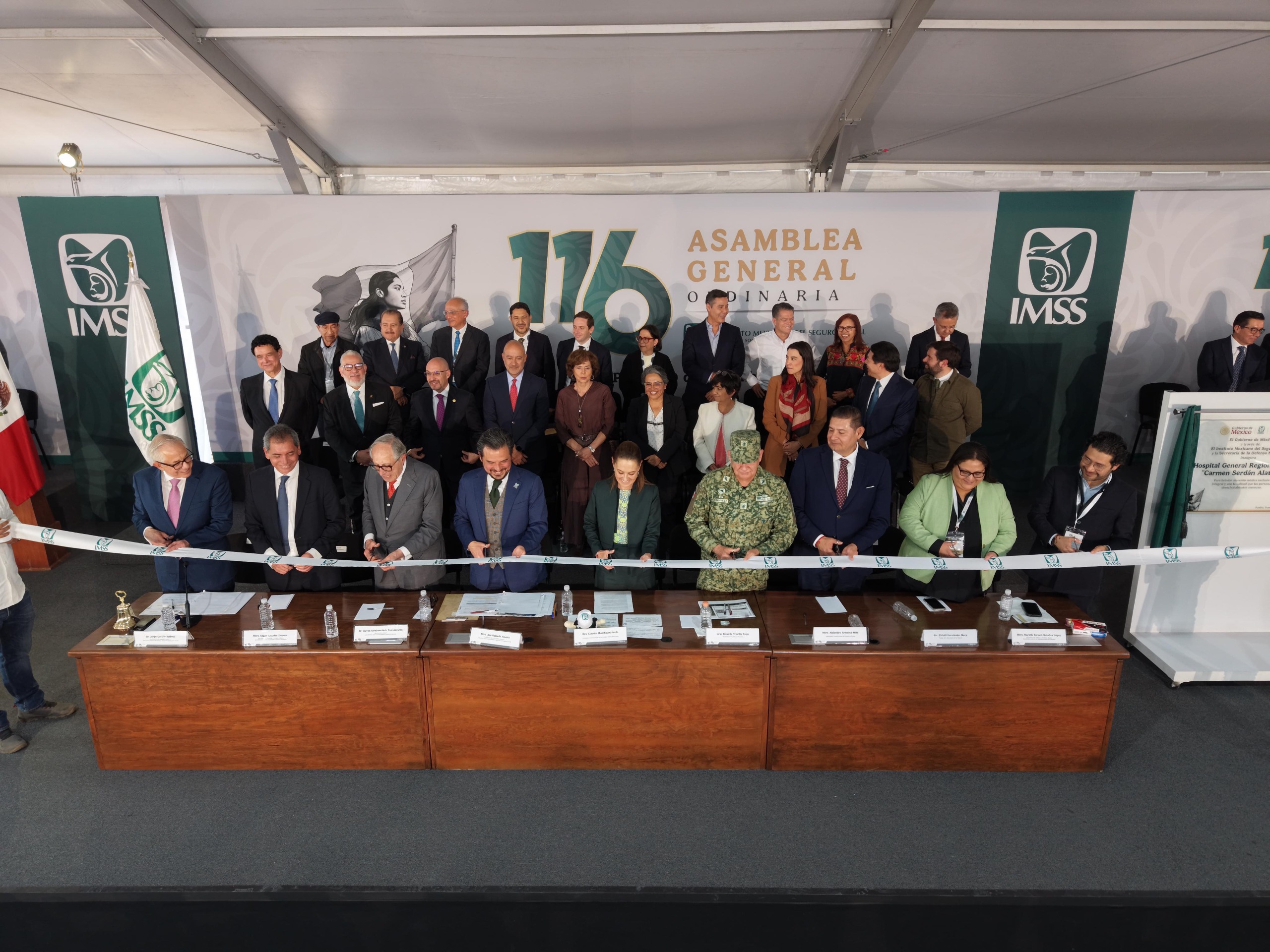 Hospital Carmen Serdán inauguración 