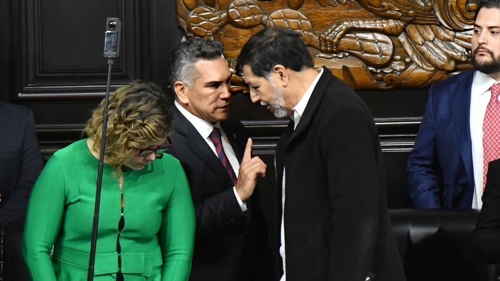 Las peleas de Noroña y Alito Moreno