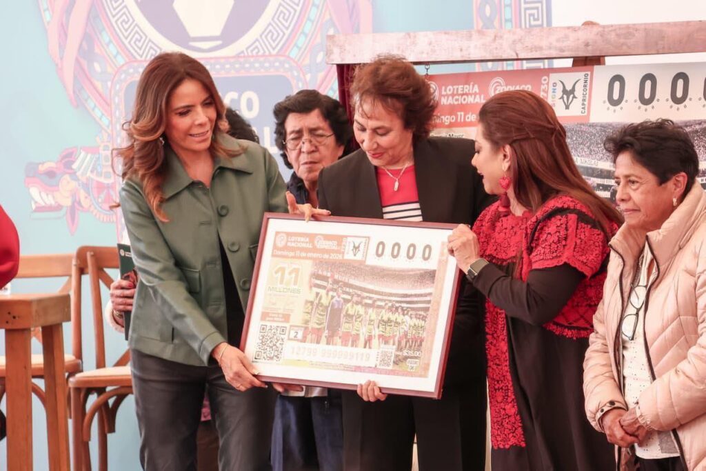Lotería Nacional emite billete del Mundial