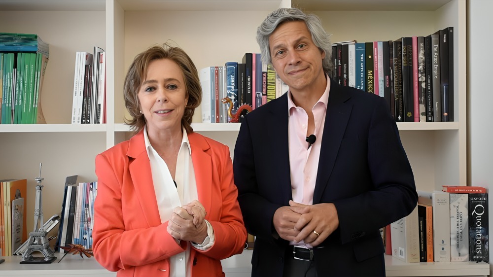 Amparo Casar y Claudio X