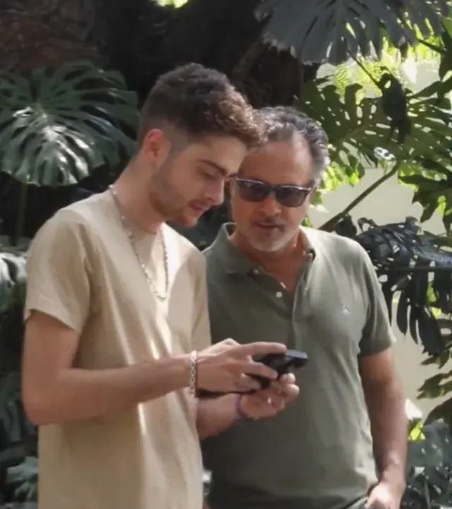 Nieto de Ernesto Zedillo y su papá