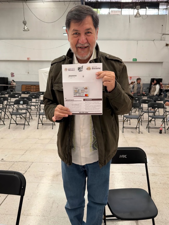 Noroña y su pensión