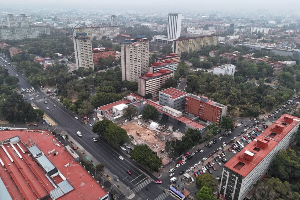 Obras hospital Issste