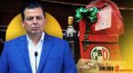 Priista en Michoacán da mochilas con caguamas a diputados