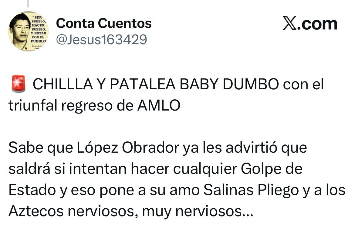 Redes se burlan de López San Martín