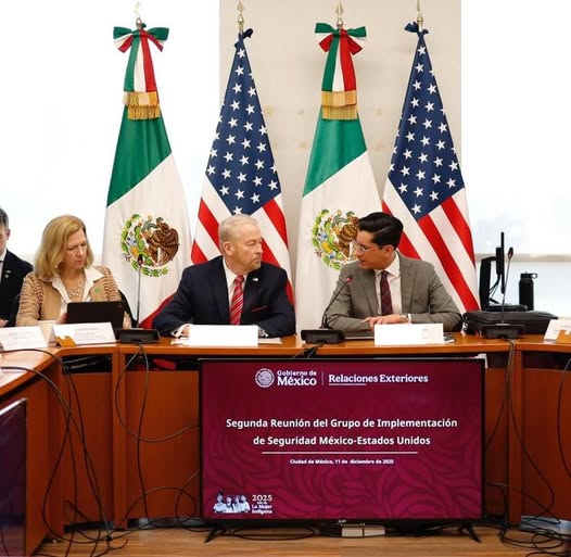 reunión de seguridad México y EU
