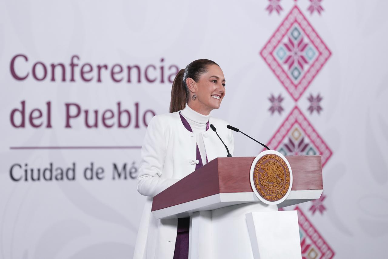 Sheinbaum 22 de diciembre