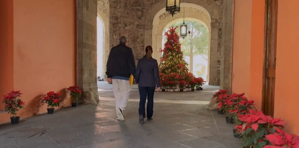 Sheinbaum en Palacio Nacional
