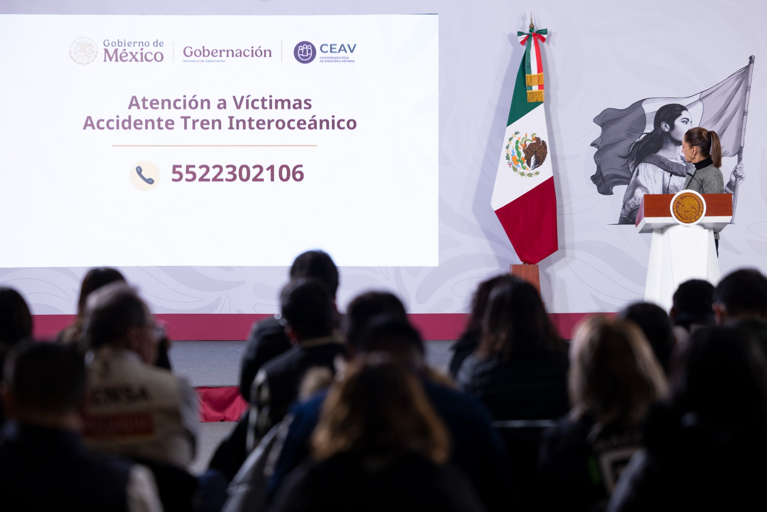 Sheinbaum irá a Oaxaca tras accidente del Tren Interoceánico