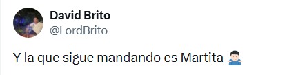 sigue mandando Marthita