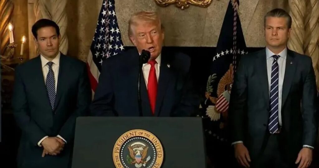 Trump envia mensaje a Maduro