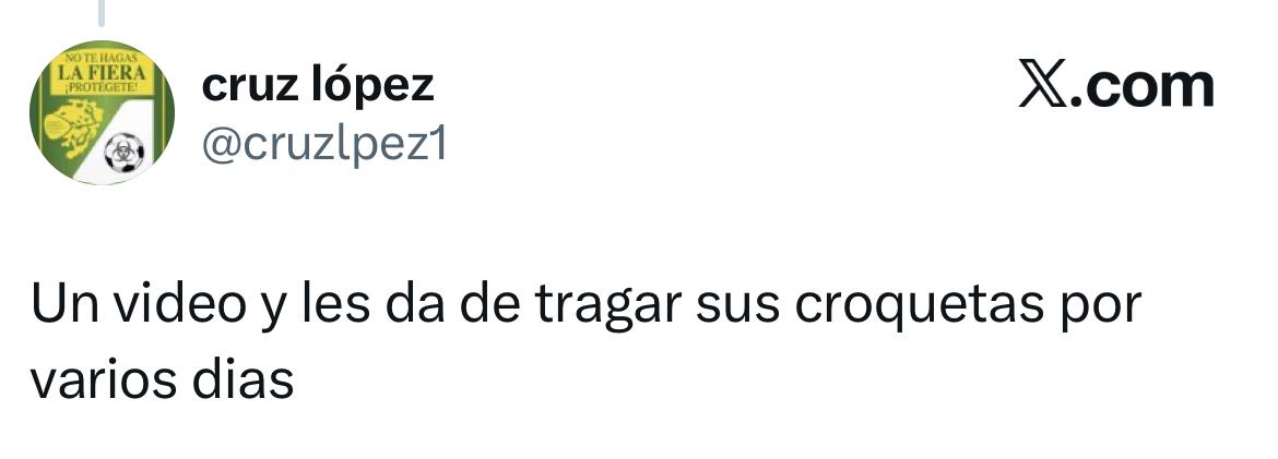 Usuarios se burlan de López San Martín