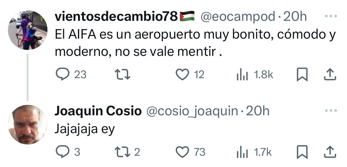 Usuarios critican a Joaquín Cosío
