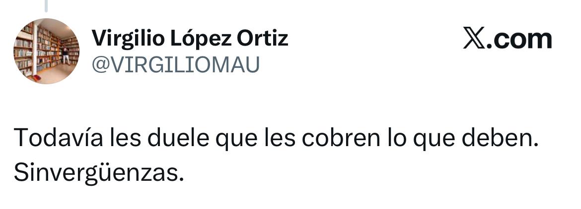 Usuarios critican a López San Martín