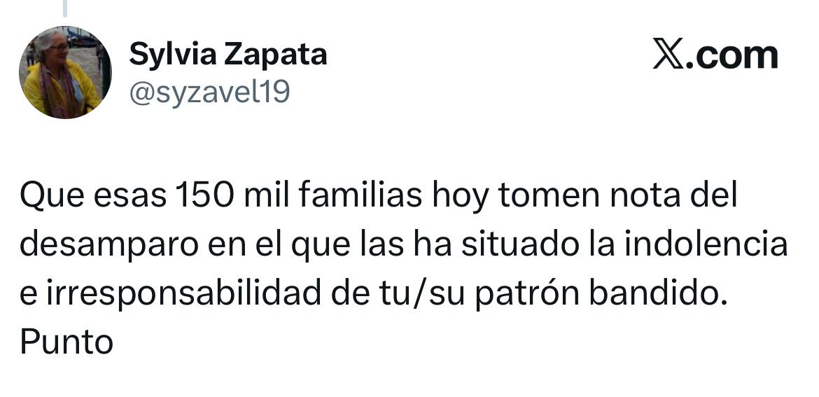 Usuarios tunden a López San Martín