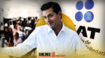 Ven a Peña Nieto en las oficinas del SAT tras su regreso