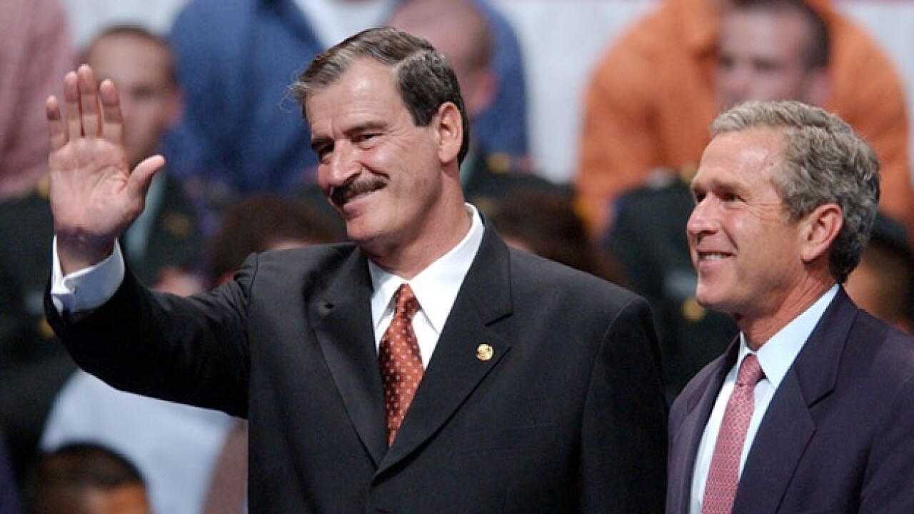 Vicente Fox George Bush