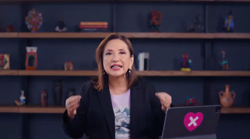Xóchitl Gálvez contra AMLO