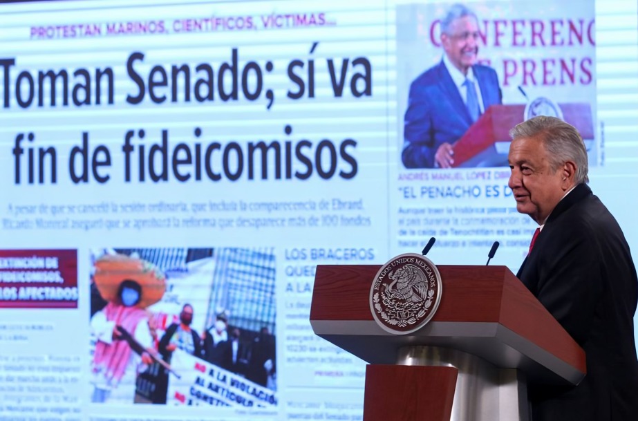AMLO fideicomisos