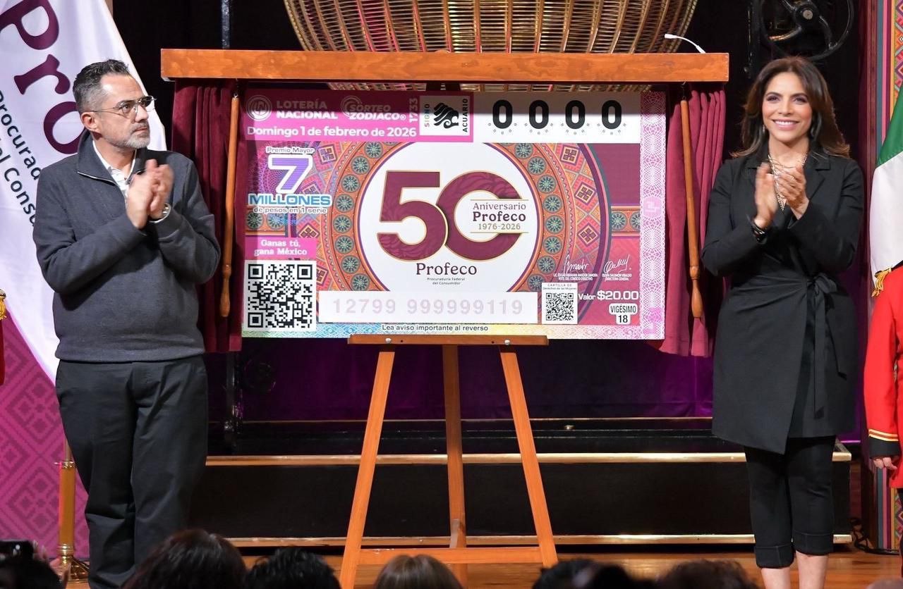 Así es el billete conmemorativo de Profeco