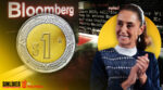 Bloomberg atribuye fortaleza del peso a Sheinbaum
