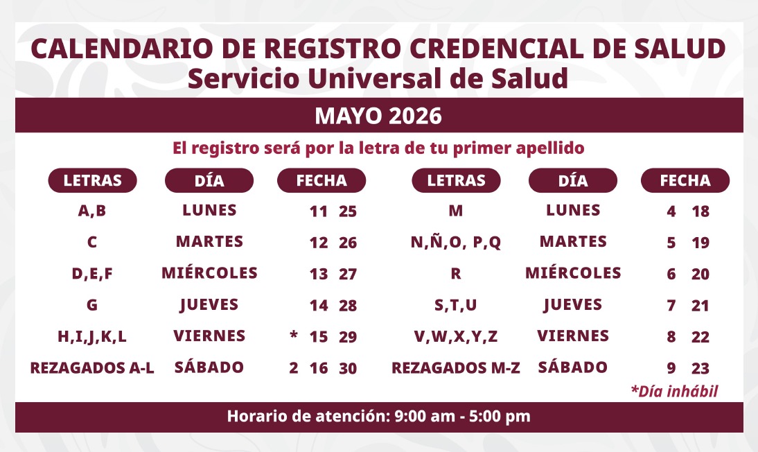Sheinbaum presenta credencial de Servicio Universal de Salud