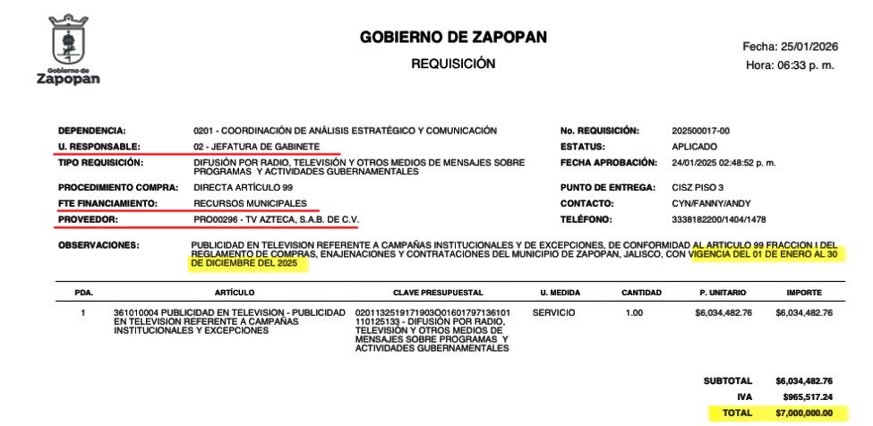 Contrato millonario MC 2025