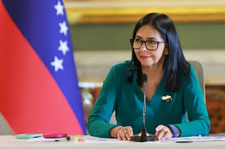 Delcy Rodríguez responde a Trump