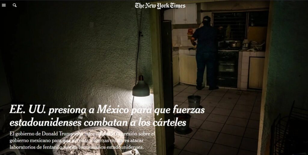 EU presiona a México 