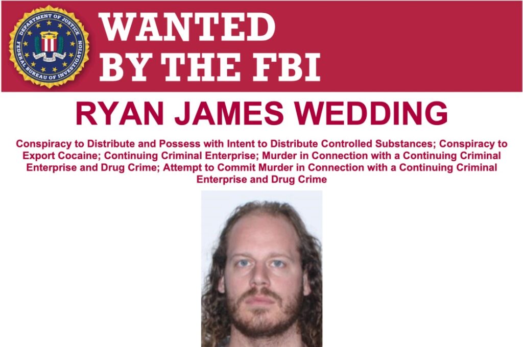 ficha FBI Ryan Wedding