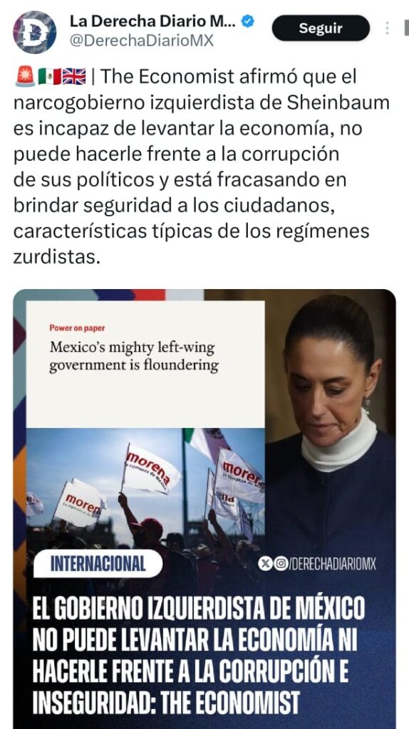 La derecha diario The Economist