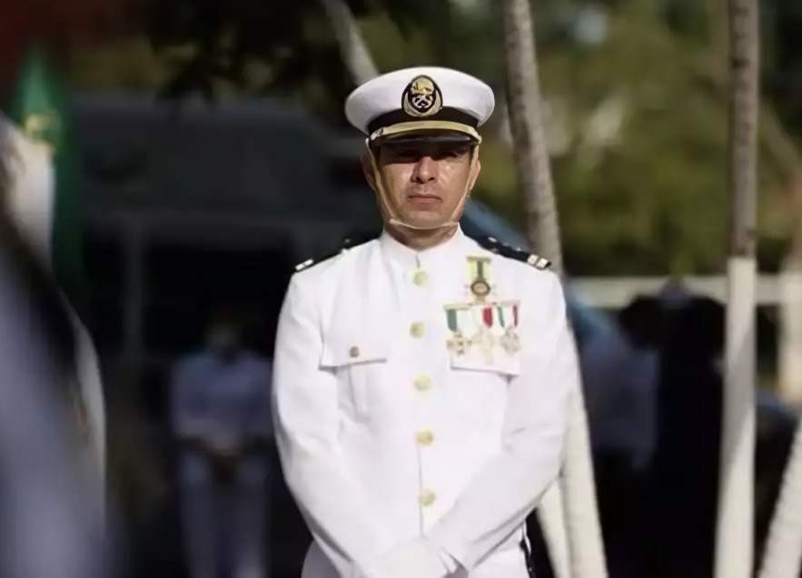 El vicealmirante Manuel Roberto Farías Laguna