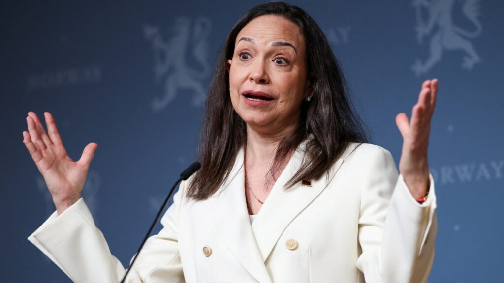 María Corina envía mensaje a Trump