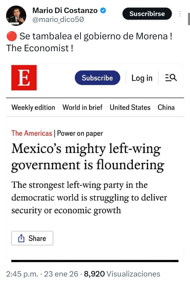 Mario Di Costanzo The Economist
