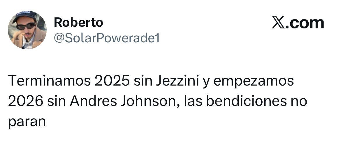Redes tunden a Andrés Johnson 