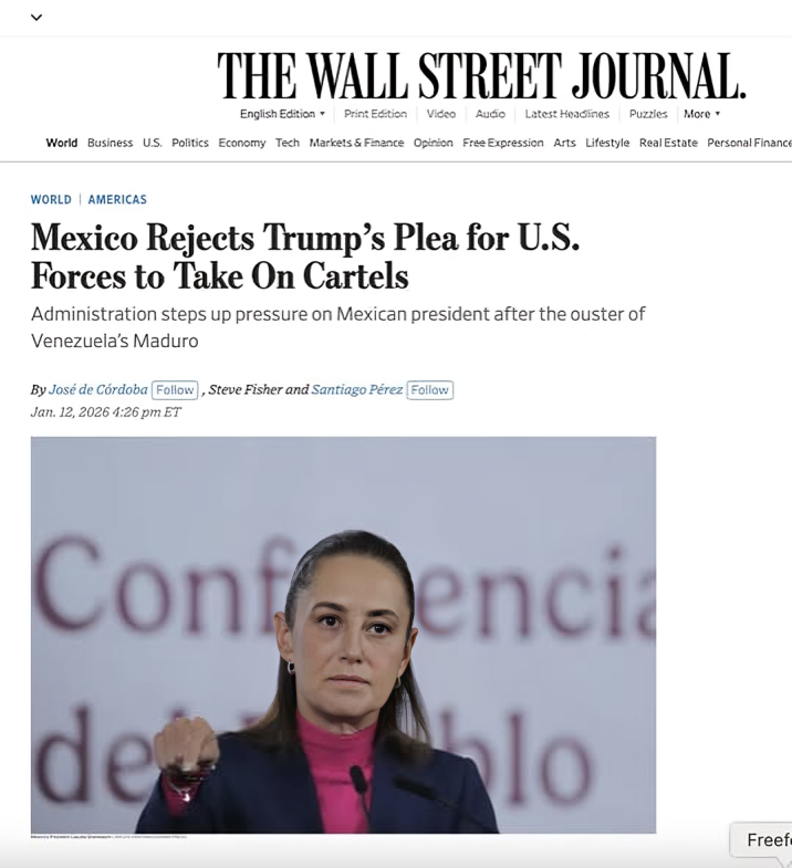 Reportaje WSJ