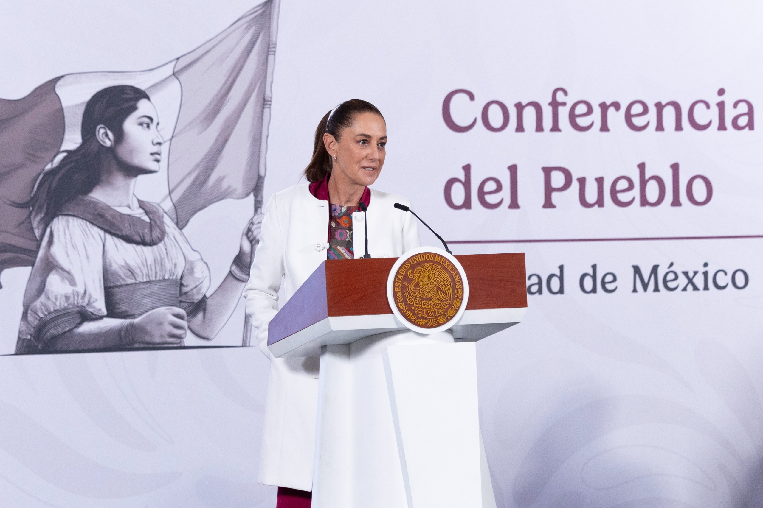 Intervención de EU en México no es una opción: Sheinbaum