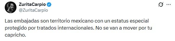 Criticas a Mauricio Tabe