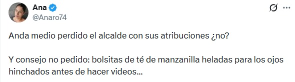 Criticas a Mauricio Tabe