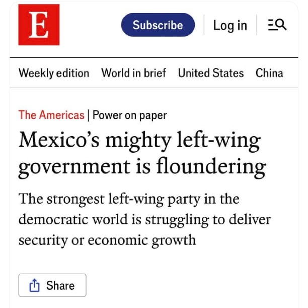Artículo The Economist