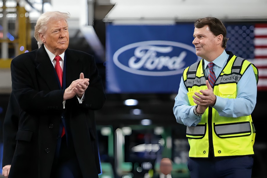 Trump en Ford