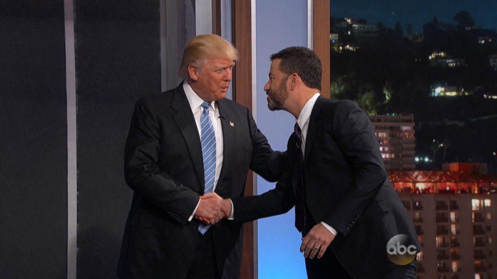 Trump acude programa Kimmel
