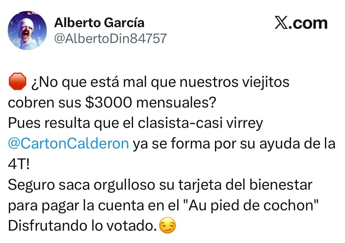 Usuarios tunden a monero Calderón
